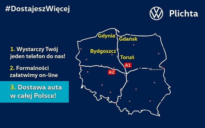 Volkswagen T-Cross cena 124990 przebieg: 5, rok produkcji 2024 z Kowalewo Pomorskie małe 79